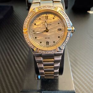Citizen Eco-Drive Two-Tone Natural Diamond Watch